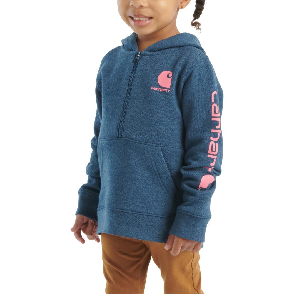 Carhartt Kid's CA6273 Long-Sleeve Half-Zip Sweatshirt - Boys